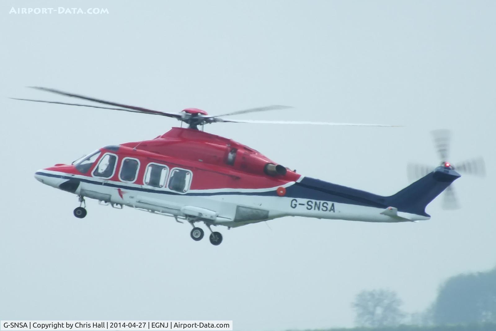 G-SNSA, 2010 AgustaWestland AW-139 C/N 31308, CHC Scotia Ltd