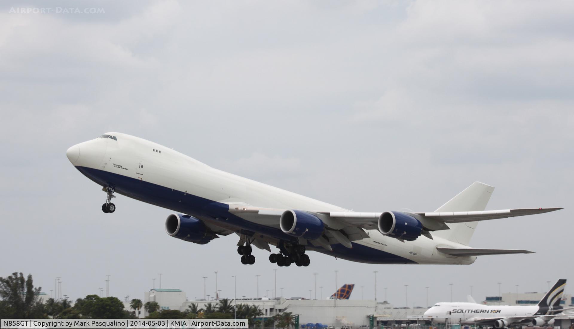 N858GT, 2011 Boeing 747-87UF C/N 37569, Boeing 747-87UF