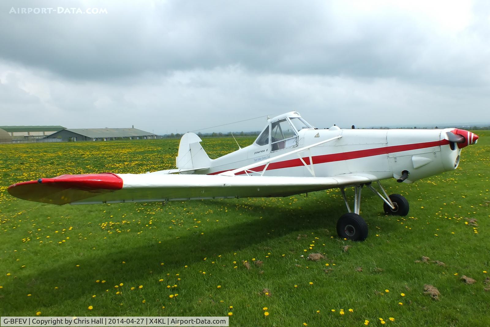 G-BFEV, 1977 Piper PA-25-235 Pawnee C/N 25-7756060, Trent Valley Gliding Club, Kirton in Lindsay