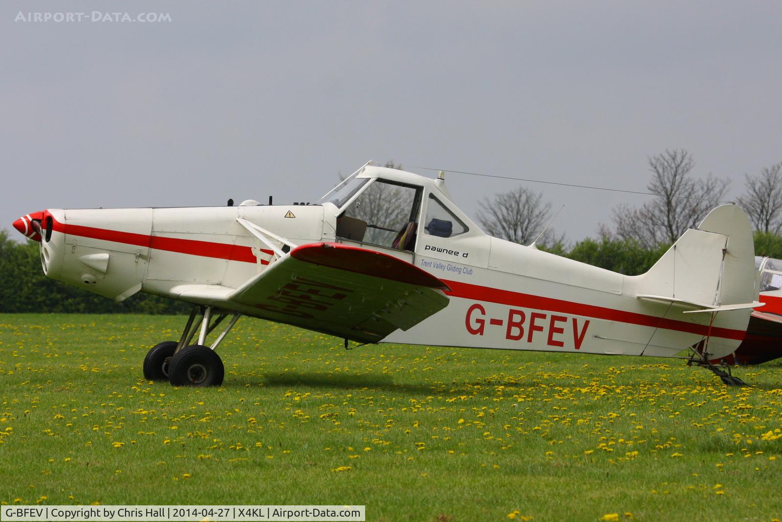 G-BFEV, 1977 Piper PA-25-235 Pawnee C/N 25-7756060, Trent Valley Gliding Club, Kirton in Lindsay