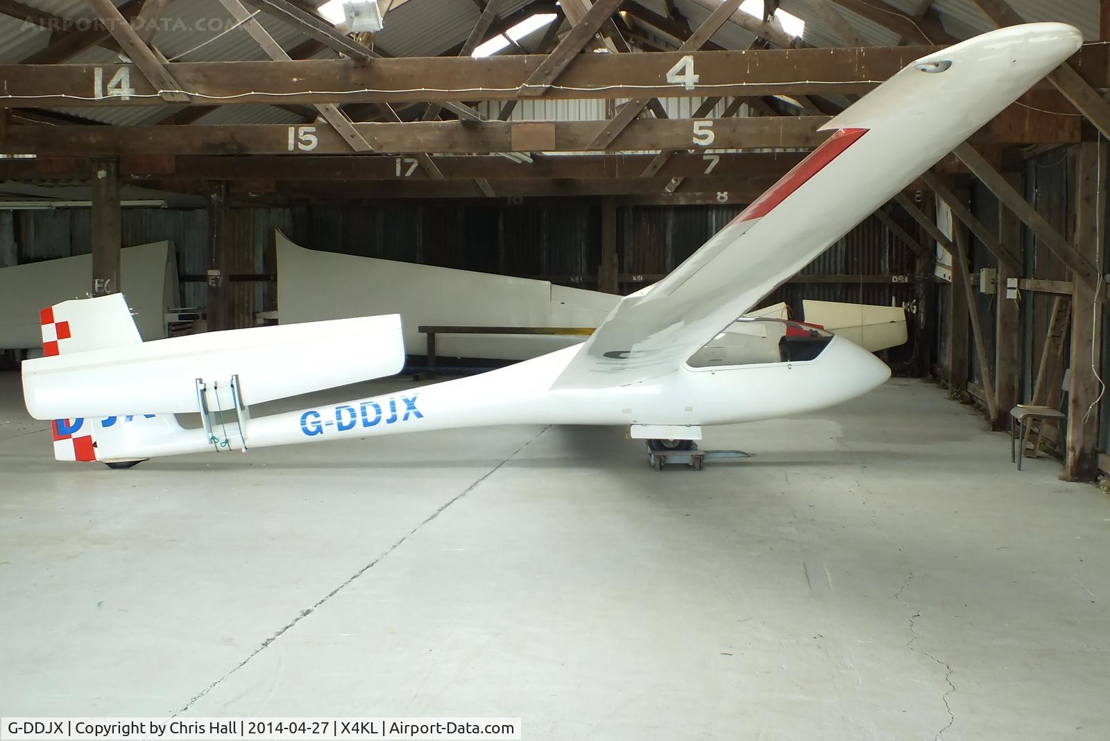 G-DDJX, 1976 Grob G-102 Astir CS C/N 1259, Trent Valley Gliding Club, Kirton in Lindsay