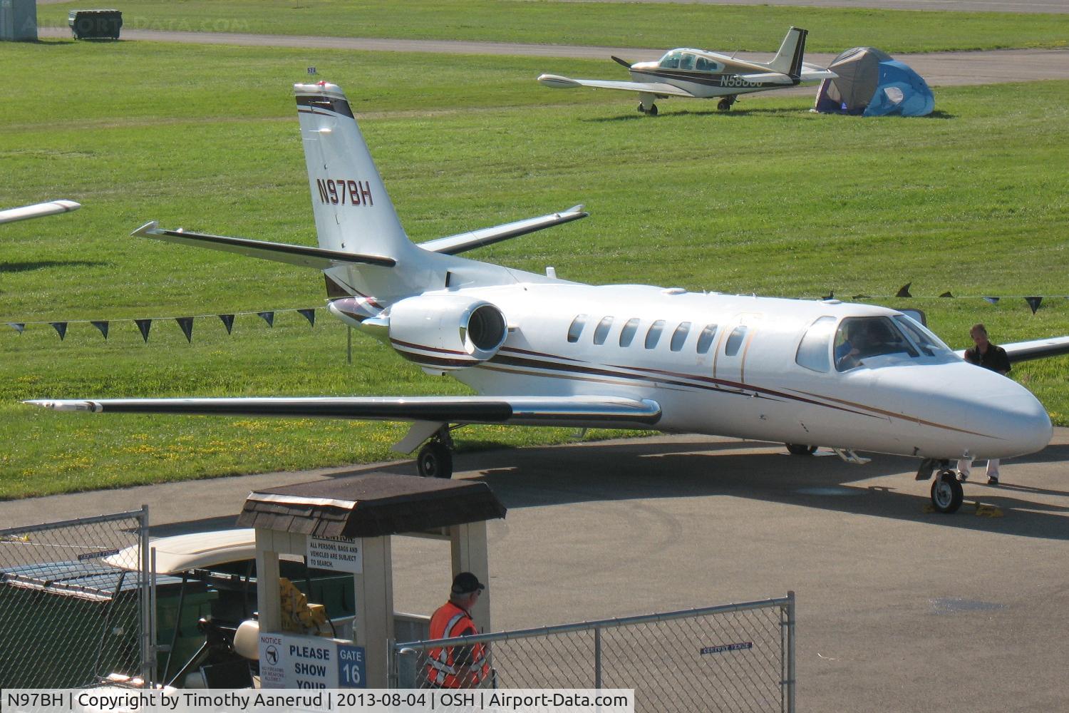 N97BH, Cessna 560 Citation V C/N 560-0290, Cessna 560, c/n: 560-0290