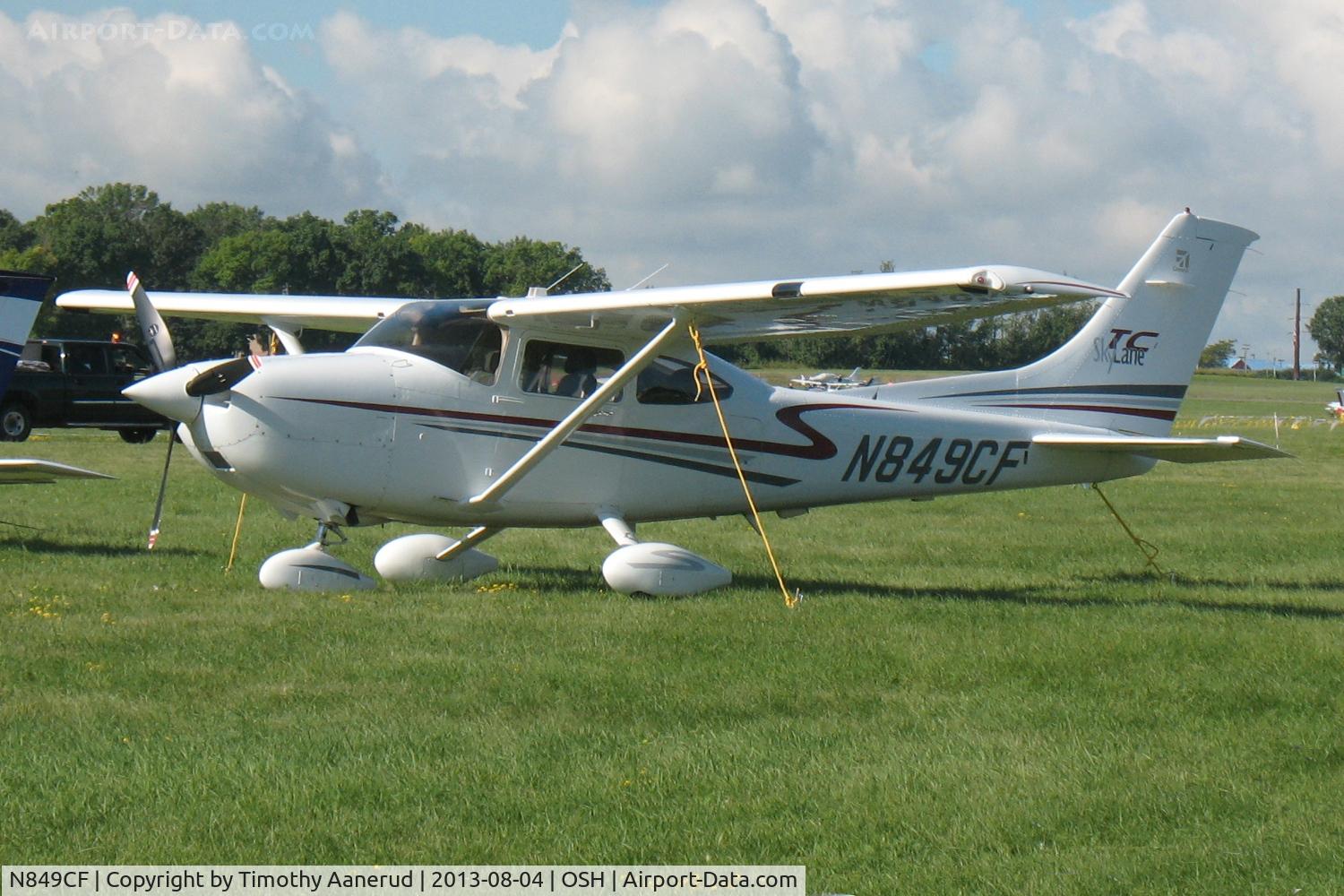 N849CF, 2002 Cessna T182T Turbo Skylane C/N T18208149, 2002 Cessna T182T, c/n: T18208149, Hilton ramp