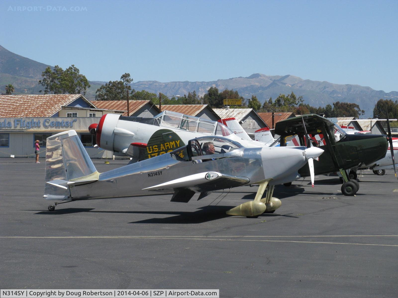 N314SY, 2013 Vans RV-7 C/N 72973, 2013 Deas VAN's RV-7, Lycoming IO-360-B1B 180 Hp, engine start