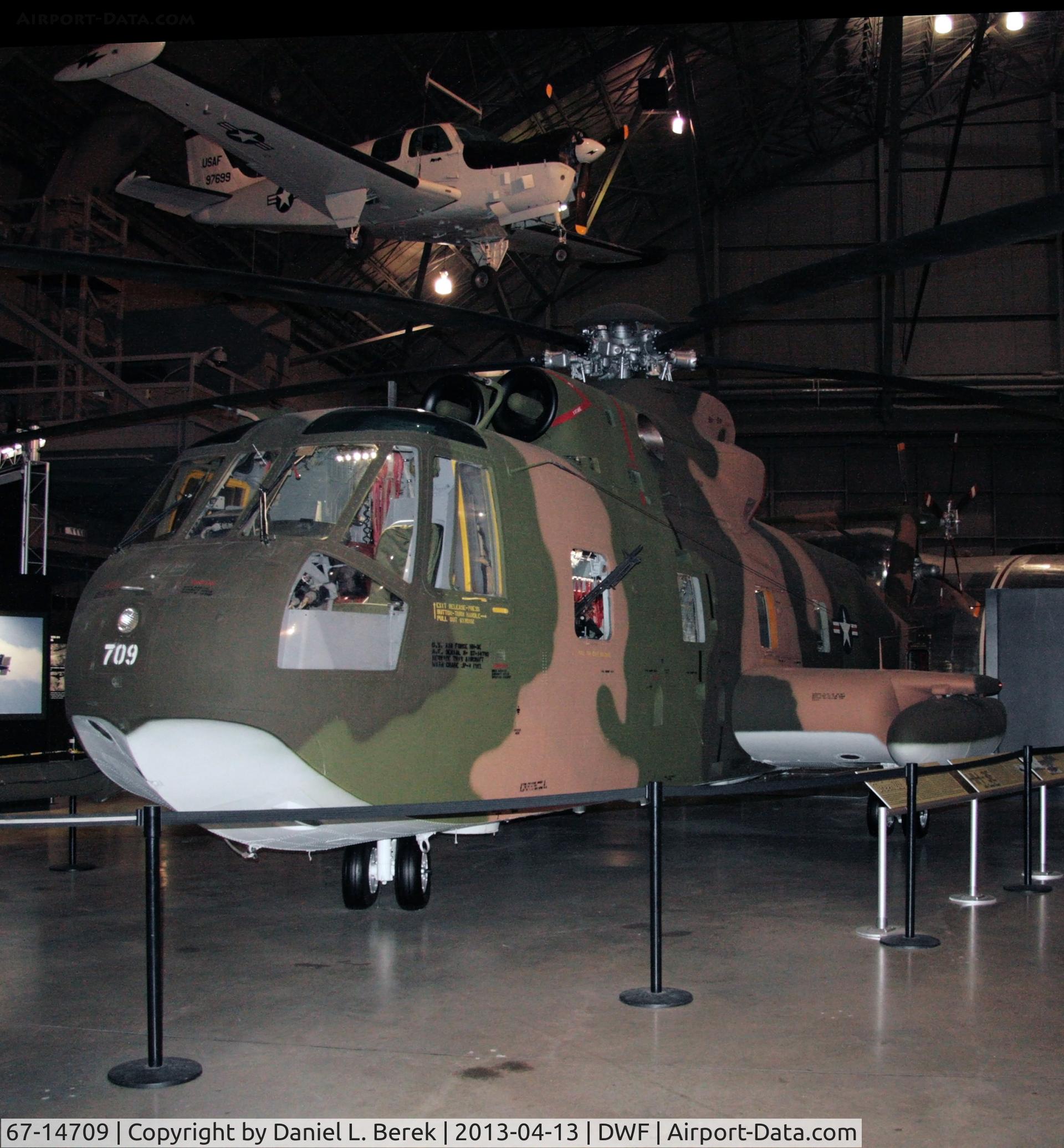 67-14709, 1967 Sikorsky HH-3E Jolly Green Giant C/N 61-611, A very reliable machine, the Jolly Green Giant soldiered on a quarter century after the Vietnam War.