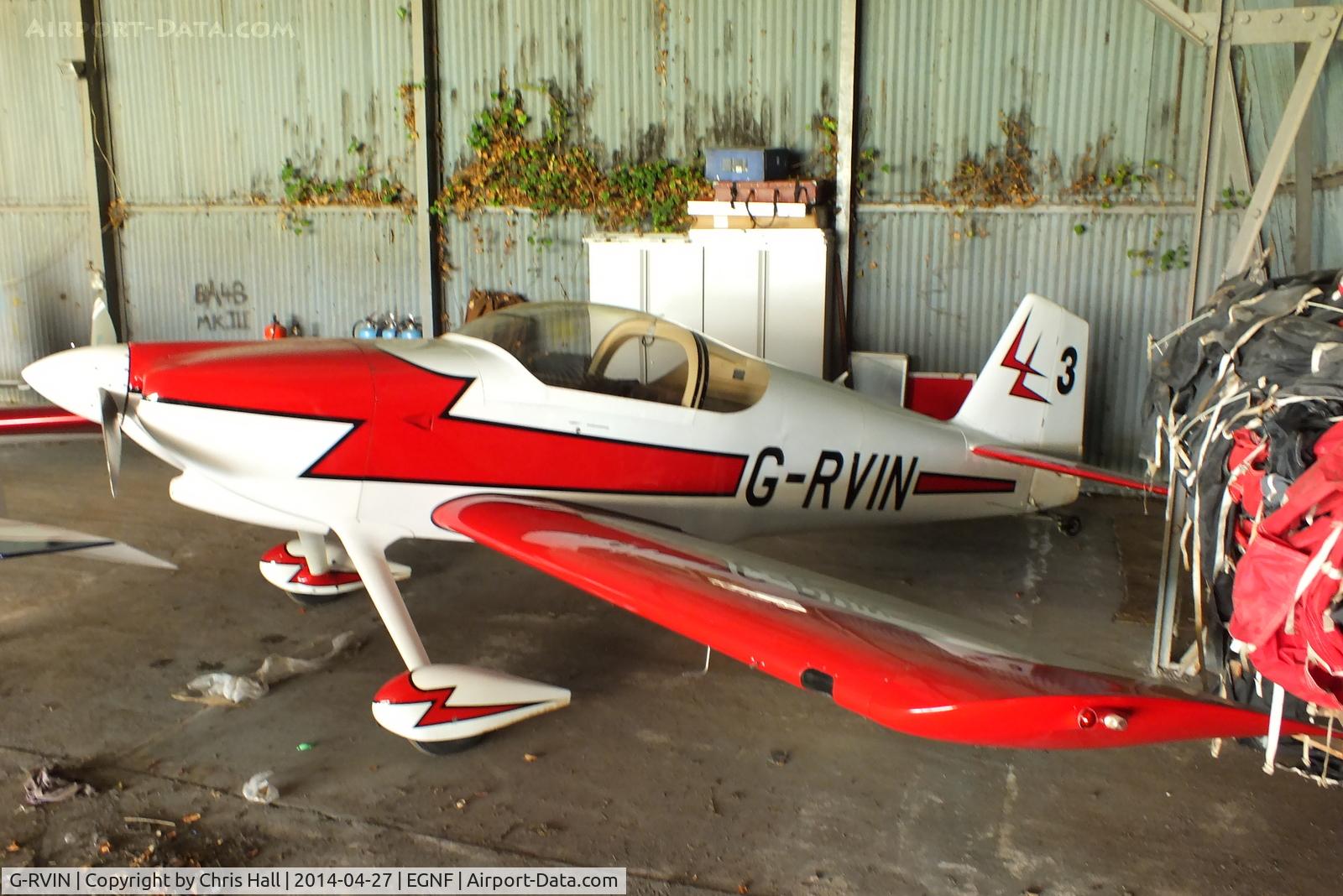 G-RVIN, 1999 Vans RV-6 C/N PFA 181-13236, privately owned