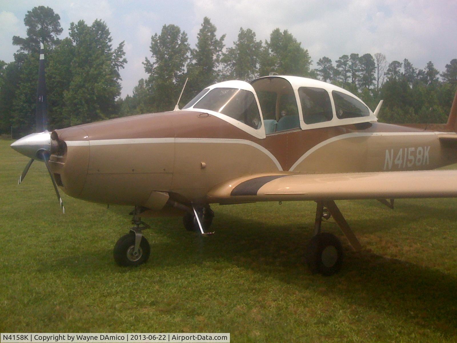 N4158K, 1948 Ryan Navion C/N NAV-4-1158, 58K at Grasso Airpark. Home of Prescott Aviation. Between SFQ and FKN.