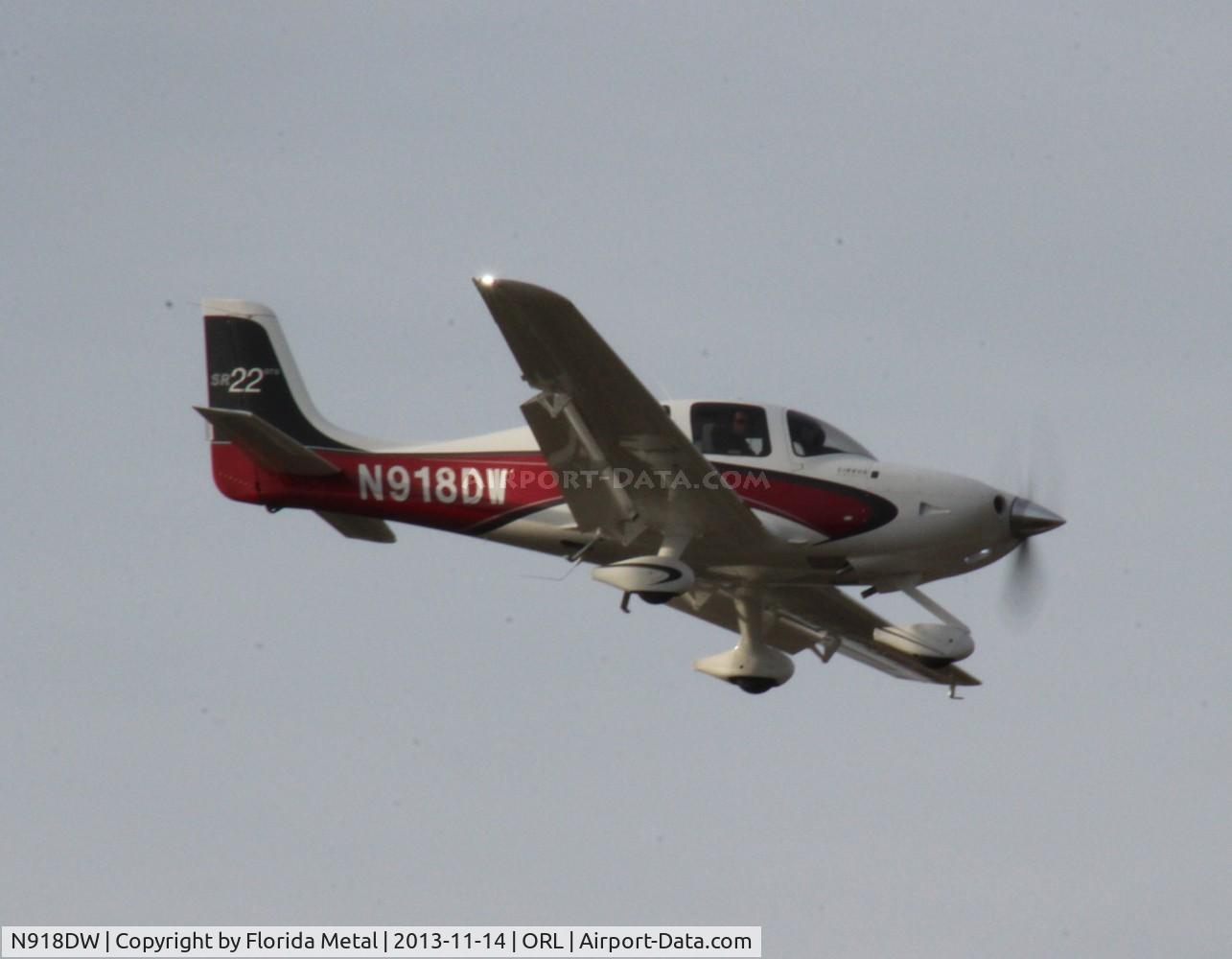 N918DW, 2013 Cirrus SR22 GTS C/N 4002, Cirrus SR22