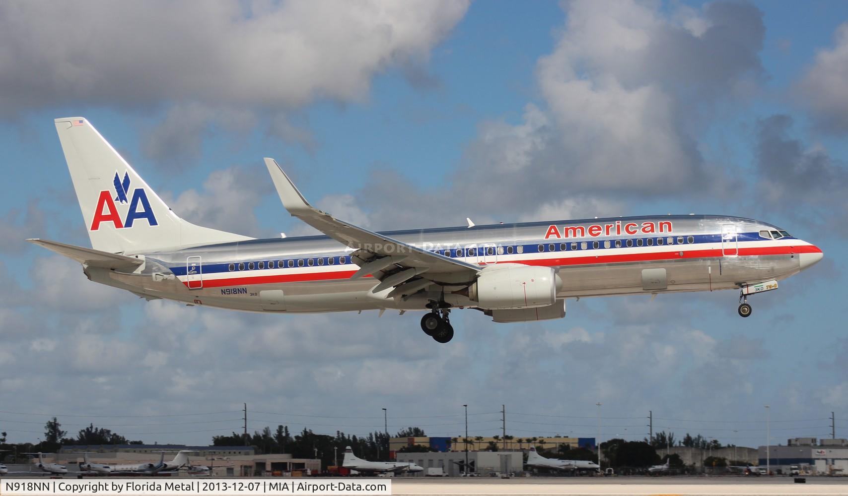N918NN, 2013 Boeing 737-823 C/N 33228, American 737-800