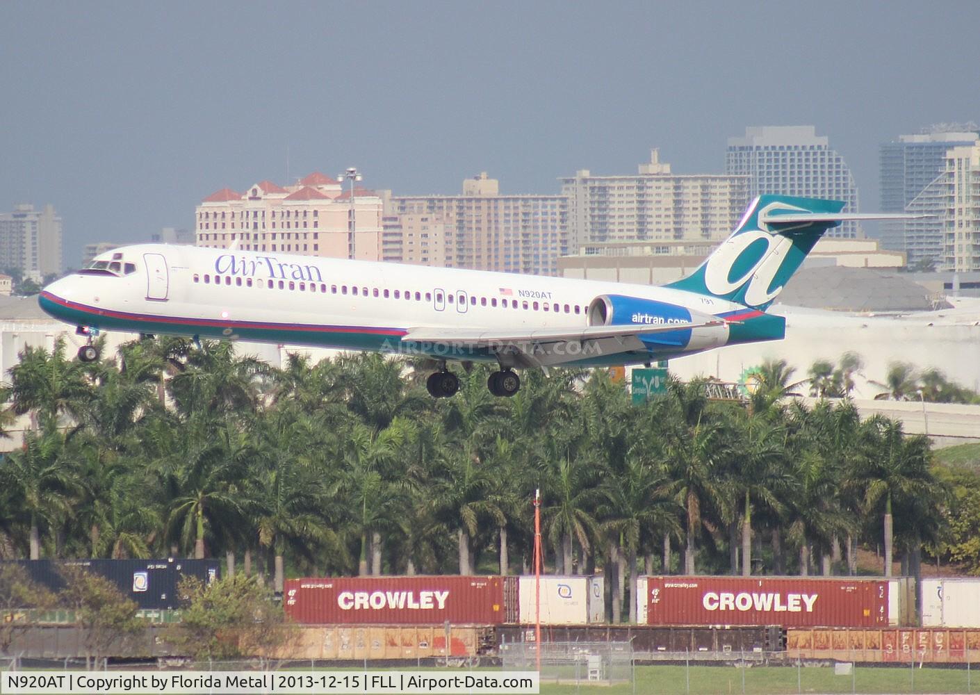 N920AT, 2000 Boeing 717-200 C/N 55083, Air Tran 717