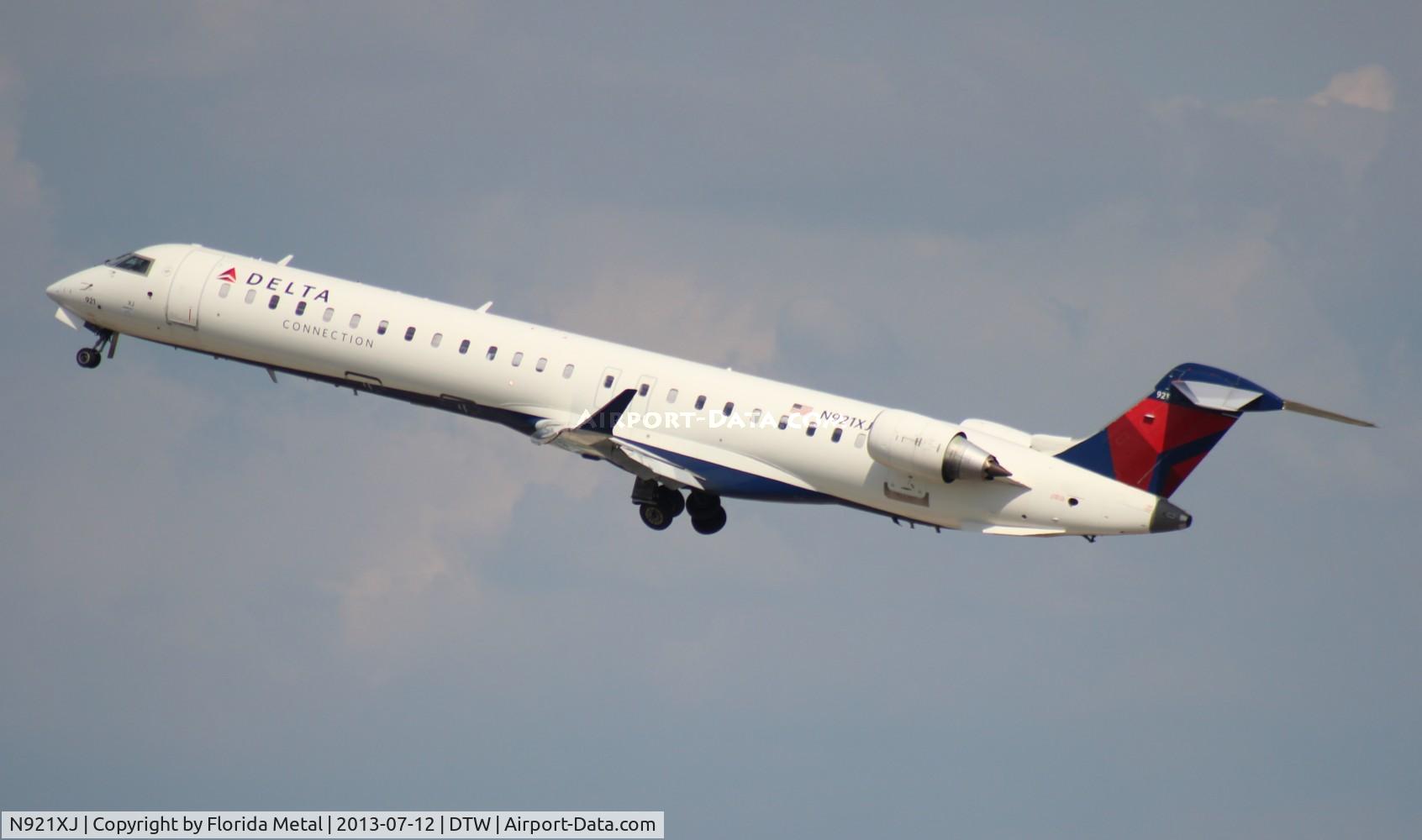 N921XJ, 2008 Bombardier CRJ-900ER (CL-600-2D24) C/N 15172, Former Mesaba CRJ-900