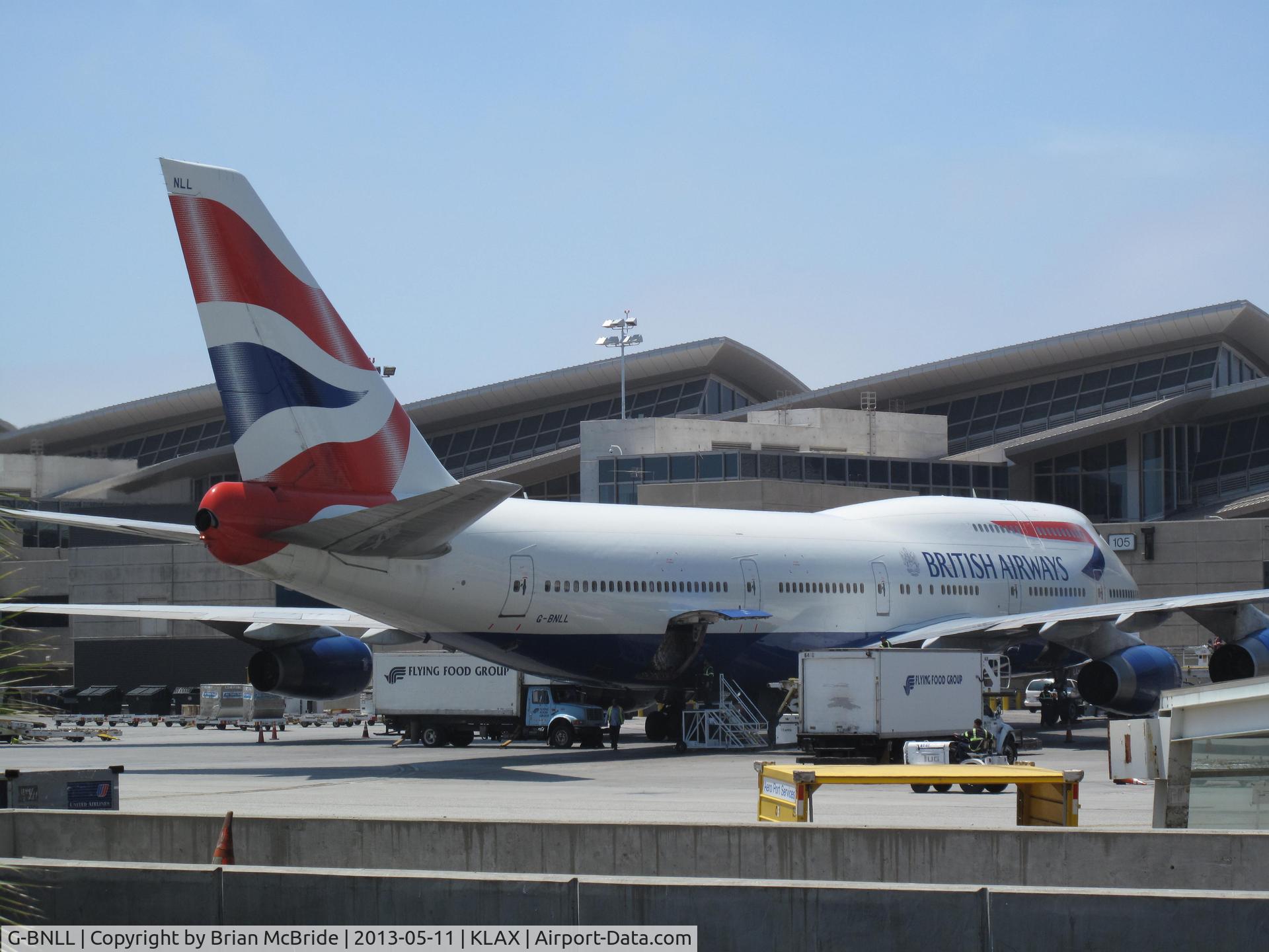 G-BNLL, 1990 Boeing 747-436 C/N 24054, British Airways. 747-436. G-BNLL cn 24054 794. Los Angeles - International (LAX KLAX). Image © Brian McBride. 11 May 2013