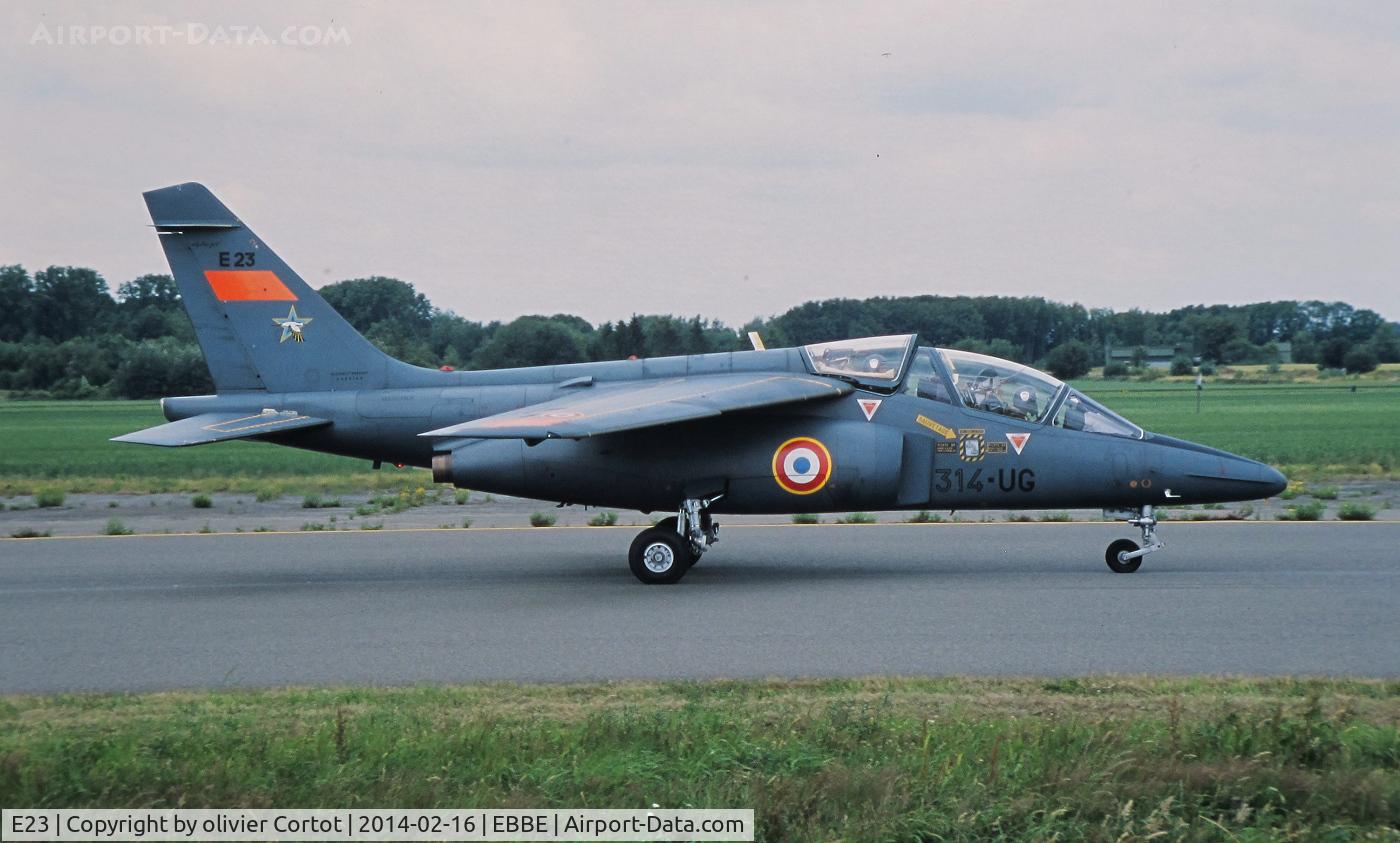E23, Dassault-Dornier Alpha Jet E C/N E23, Beauvechain trainers meet 2003