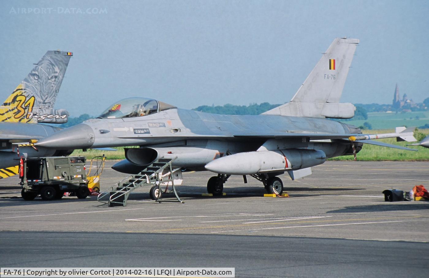 FA-76, 1984 General Dynamics F-16AM Fighting Falcon C/N 2Z-05, Cambrai tiger meet 2003