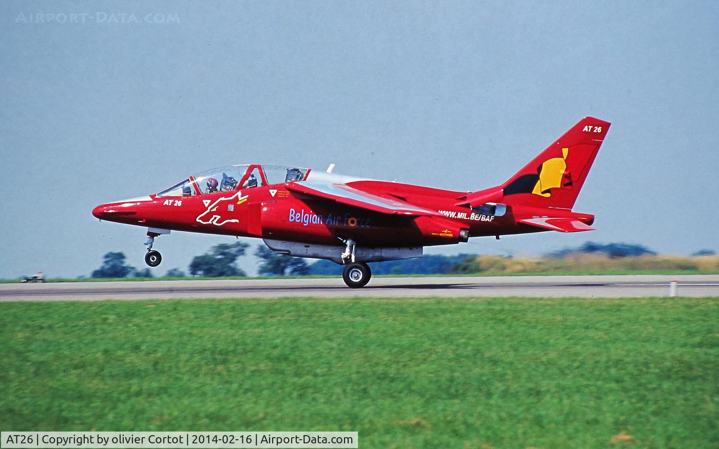 AT26, Dassault-Dornier Alpha Jet 1B C/N B26/1117, RIAT 2001