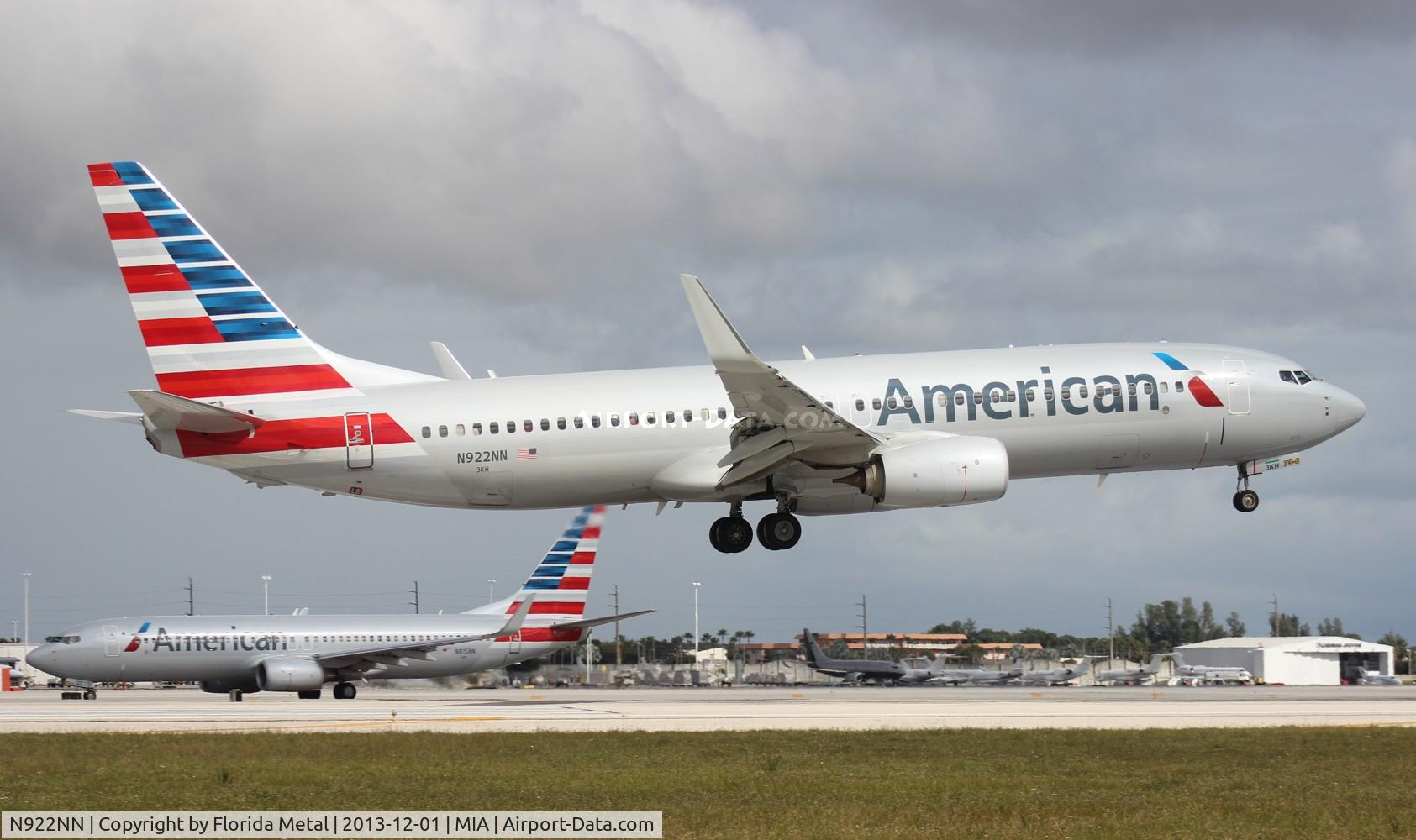 N922NN, 2013 Boeing 737-823 C/N 29574, American 737-800