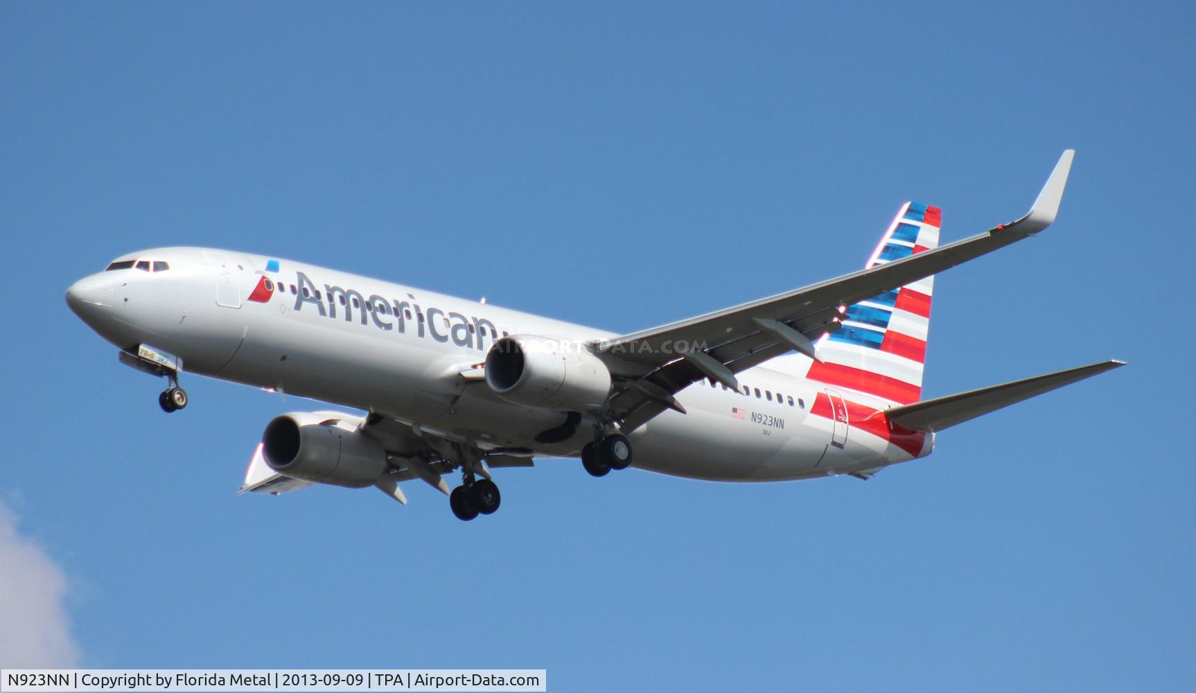 N923NN, 2013 Boeing 737-823 C/N 31167, American 737-800