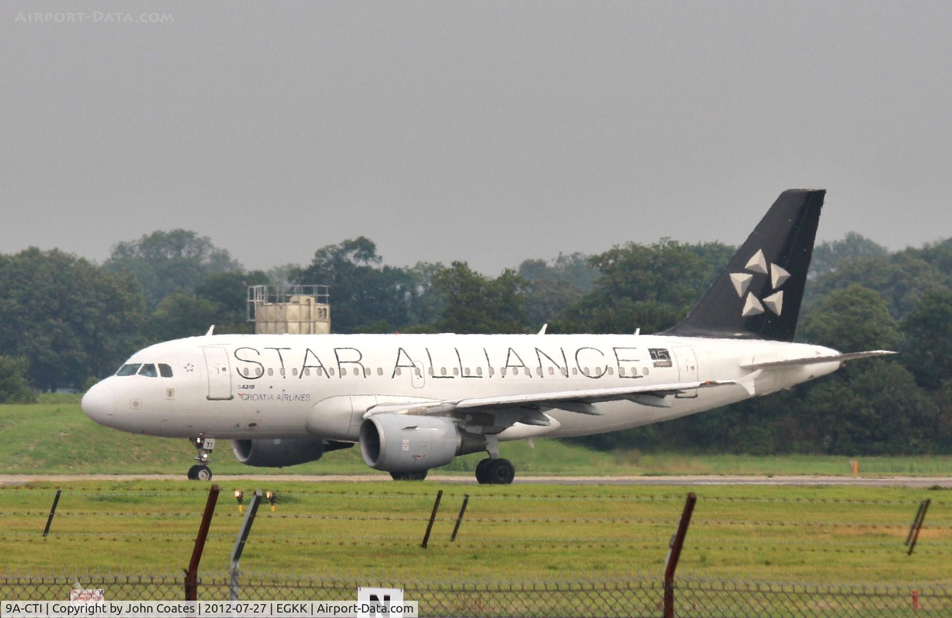 9A-CTI, 1999 Airbus A319-112 C/N 1029, Taxiing to depart