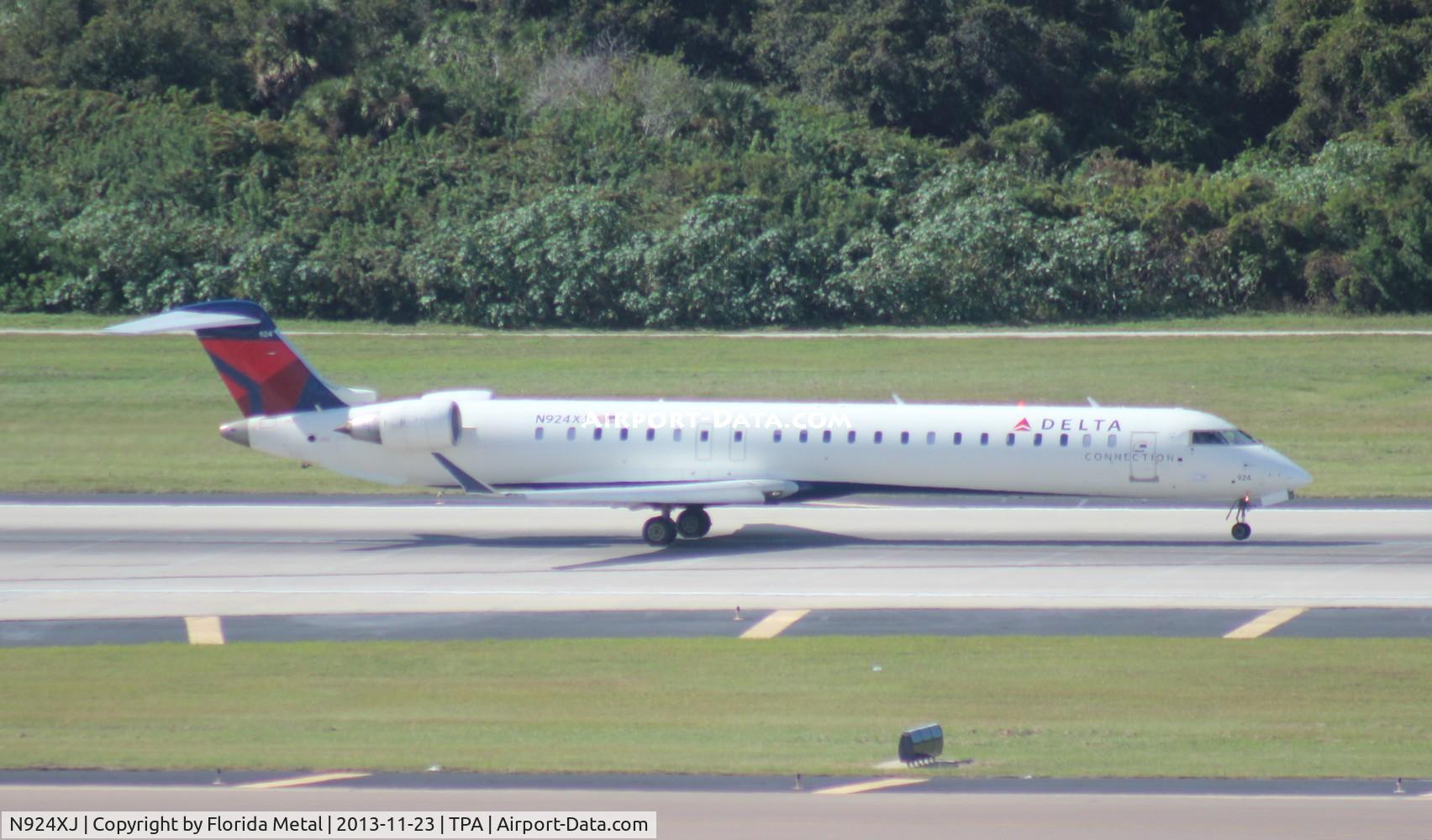 N924XJ, 2008 Bombardier CRJ-900ER (CL-600-2D24) C/N 15179, Delta Connection CRJ-900