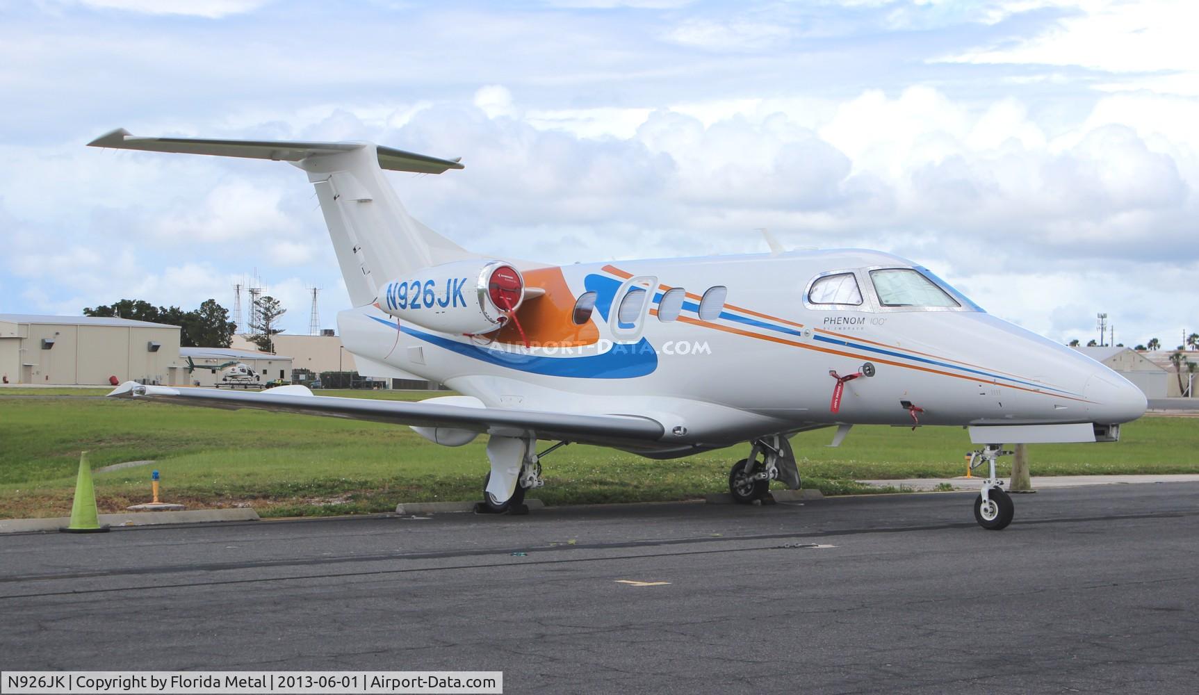N926JK, 2009 Embraer EMB-500 Phenom 100 C/N 50000107, Phenom 100