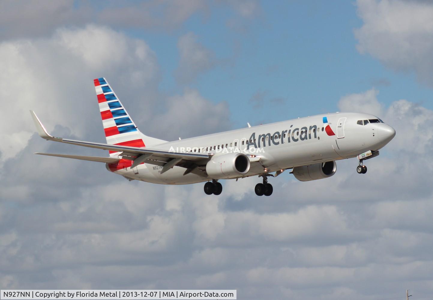 N927NN, 2013 Boeing 737-823 C/N 31171, American 737-800