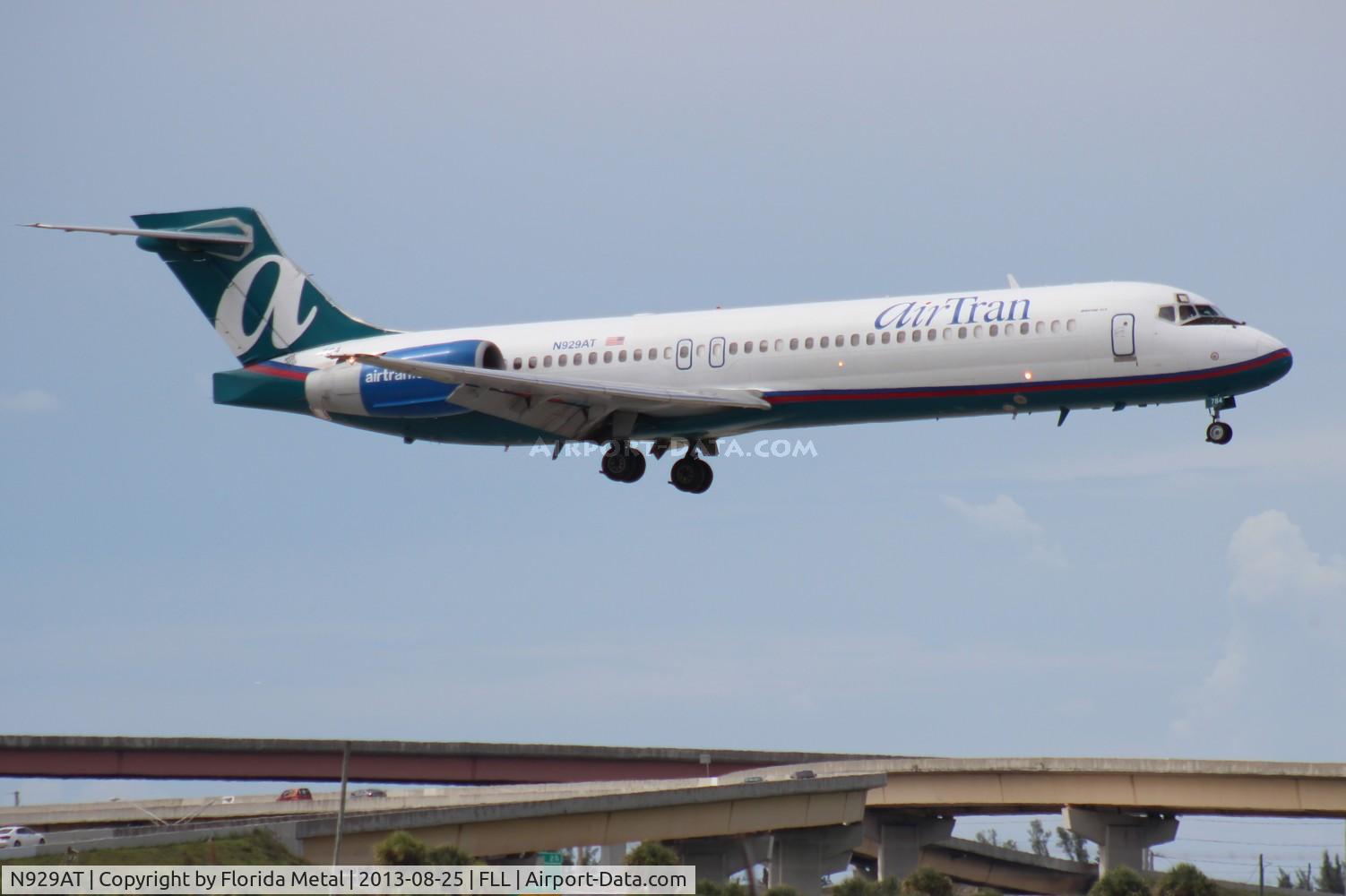 N929AT, 2000 Boeing 717-200 C/N 55075, Air Tran 717