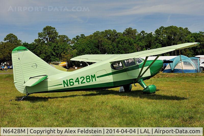 N6428M, 1948 Stinson 108-3 Voyager C/N 108-4428, Sun-N-Fun 2014