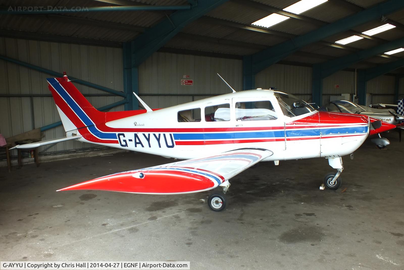 G-AYYU, 1971 Beech C23 Sundowner 180 Sundowner 180 C/N M-1353, privately owned