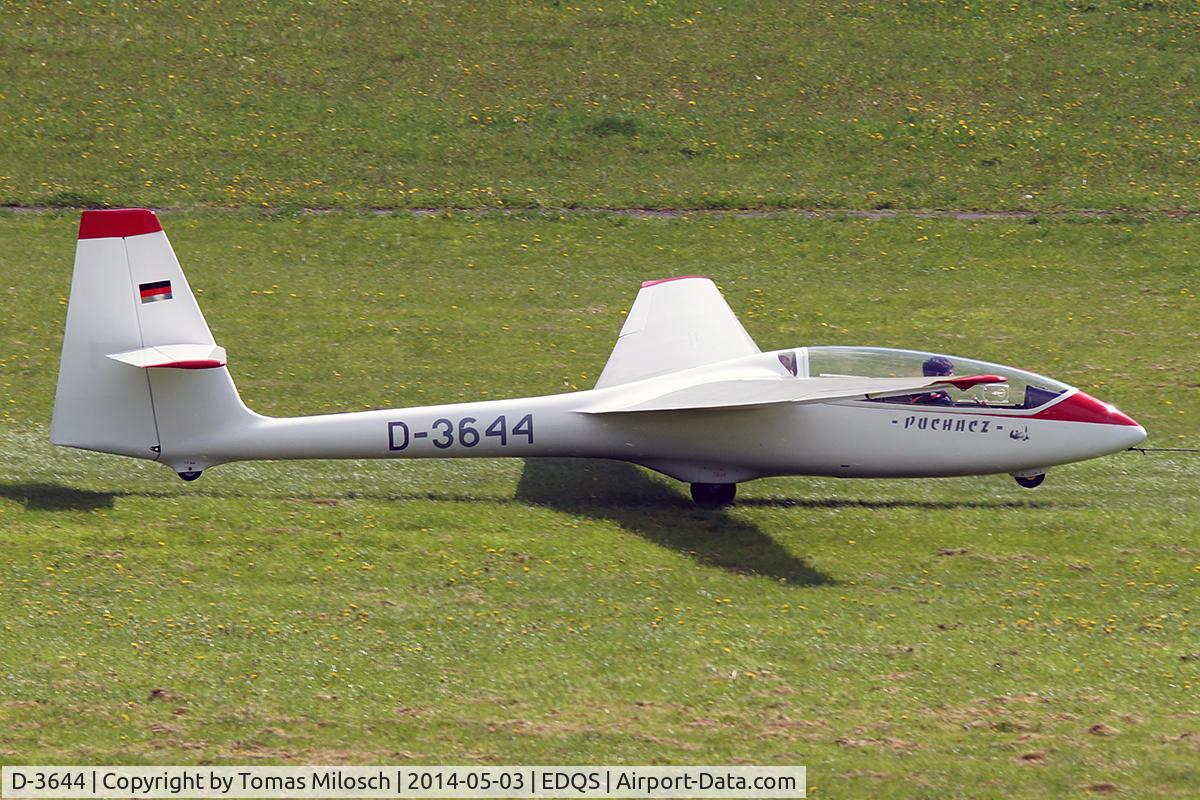D-3644, PZL-Bielsko SZD-50-3 Puchacz C/N Not found D-3644, Airport Suhl-Goldlauter, Thuringia, Germany