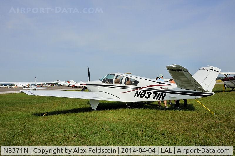 N8371N, 1968 Beech V35A Bonanza C/N D-8758, Sun-N-Fun 2014