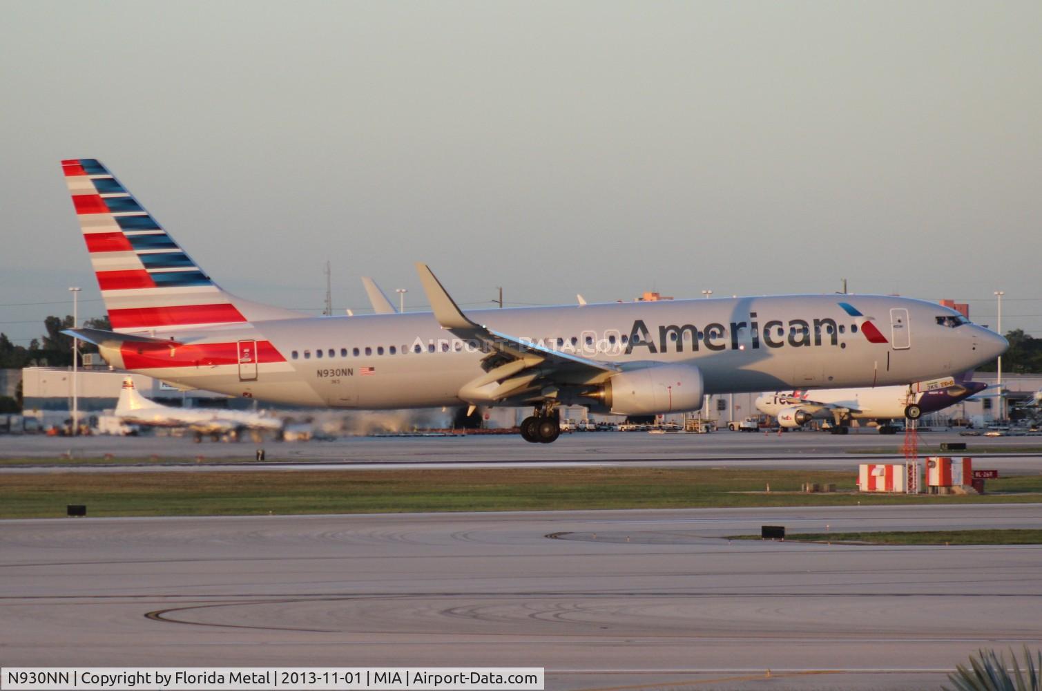 N930NN, 2013 Boeing 737-823 C/N 33487, American 737-800