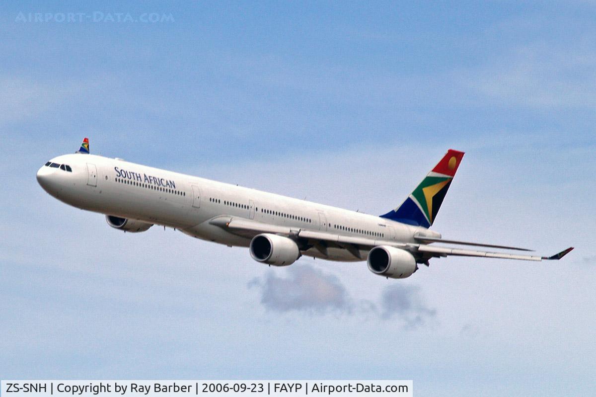 ZS-SNH, 2005 Airbus A340-642 C/N 626, Airbus A340-642 [626] (South African Airways) Ysterplaat~ZS 23/09/2006