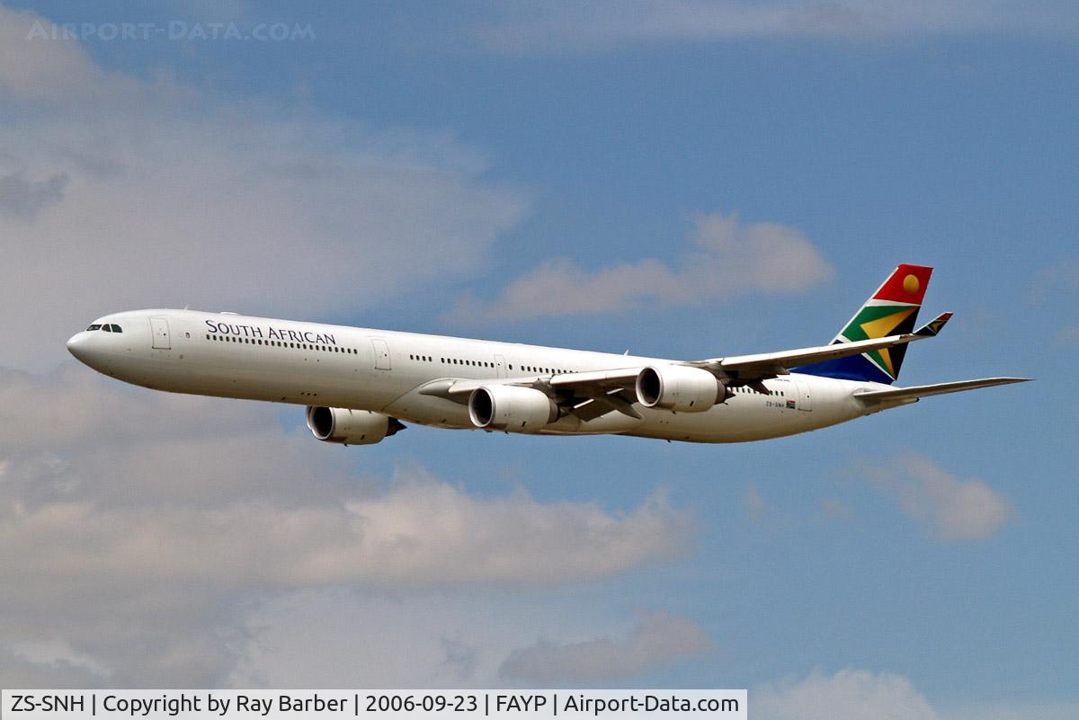 ZS-SNH, 2005 Airbus A340-642 C/N 626, Airbus A340-642 [626] (South African Airways) Ysterplaat~ZS 23/09/2006