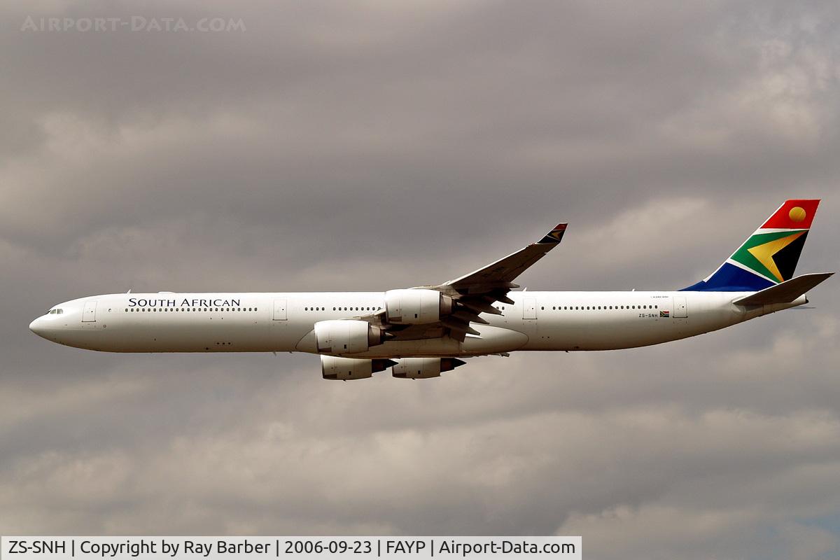 ZS-SNH, 2005 Airbus A340-642 C/N 626, Airbus A340-642 [626] (South African Airways) Ysterplaat~ZS 23/09/2006