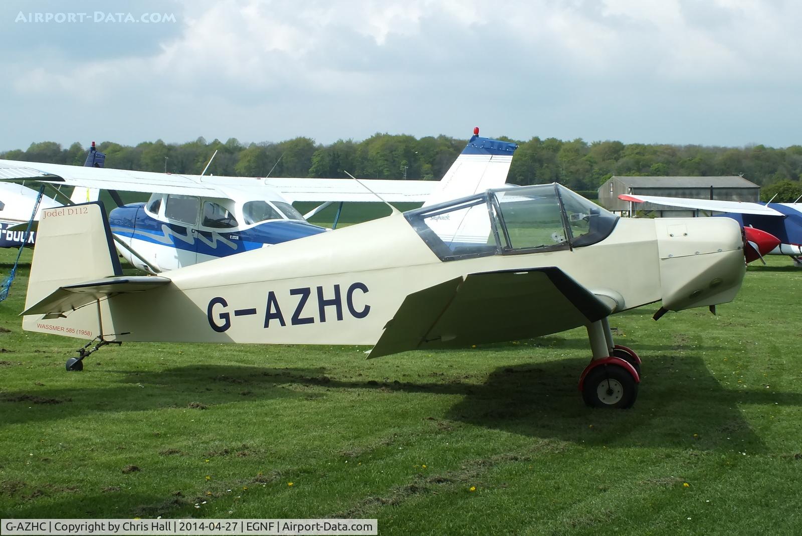 G-AZHC, 1958 Wassmer (Jodel) D-112 Club C/N 585, Aerodel Flying Group
