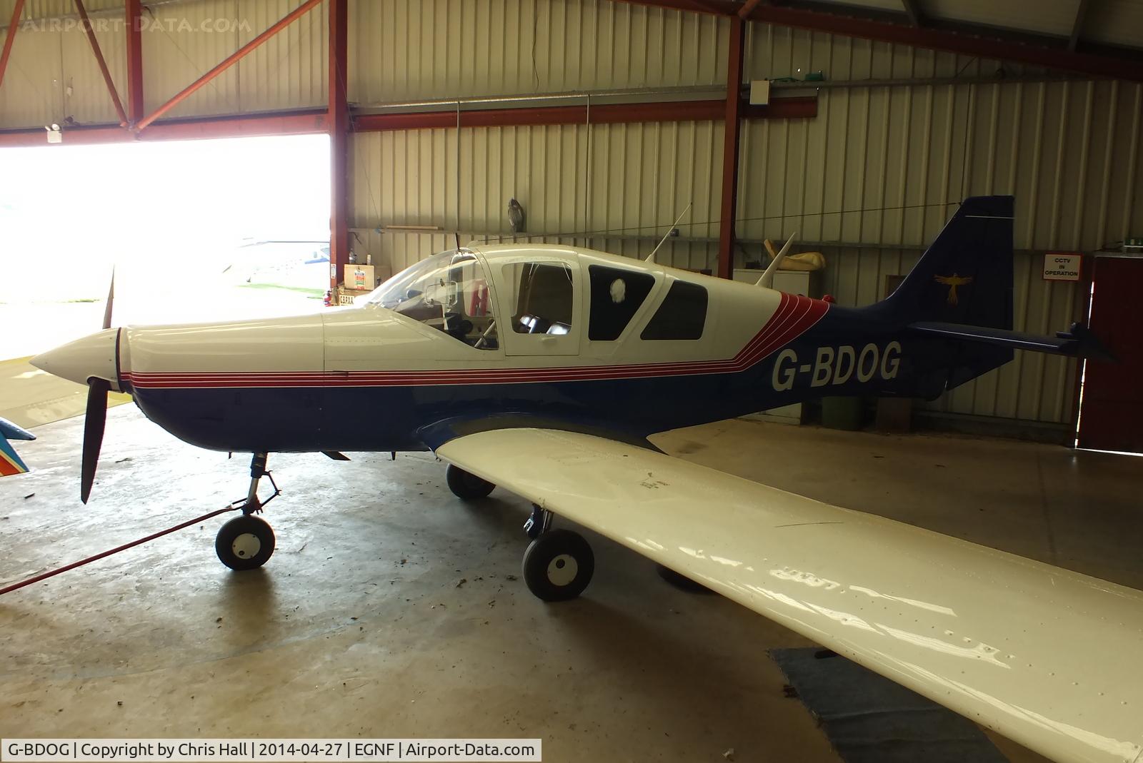 G-BDOG, 1976 Scottish Aviation Bulldog 200 C/N BH200/381, privately owned
