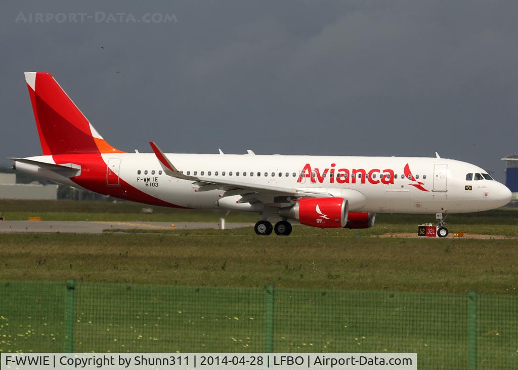 F-WWIE, 2014 Airbus A320-214 C/N 6103, C/n 6103 - To be PR-ONY