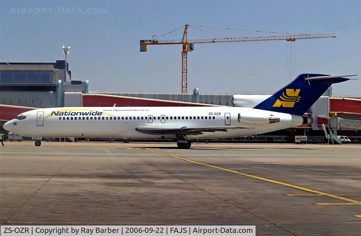 ZS-OZR, 1972 Boeing 727-281 C/N 20573, ZS-OZR   Boeing 727-281 [20573] (Nationwide Airlines) Johannesburg Int~ZS 22/09/2006