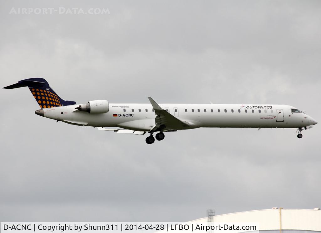 D-ACNC, 2009 Bombardier CRJ-900LR (CL-600-2D24) C/N 15236, Landing rwy 32L