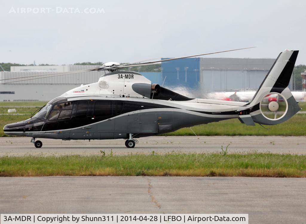 3A-MDR, 2013 Eurocopter EC-155B-1 C/N 6968, Taxiing for departure