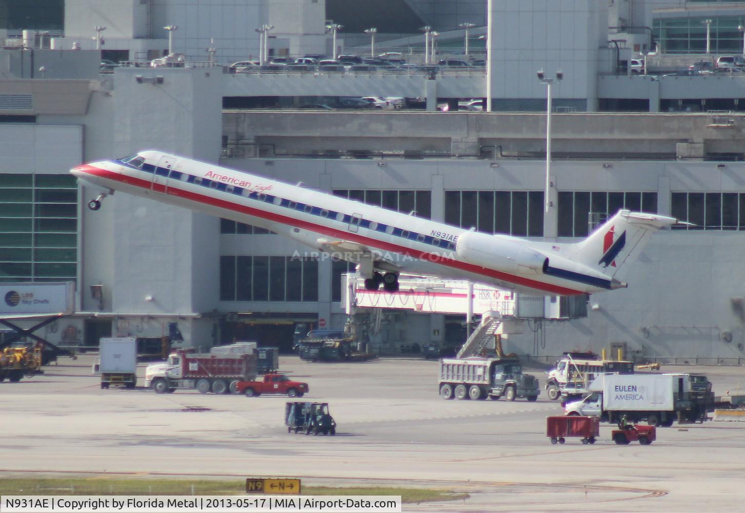 N931AE, 2005 Embraer ERJ-145LR (EMB-145LR) C/N 14500912, Eagle E145