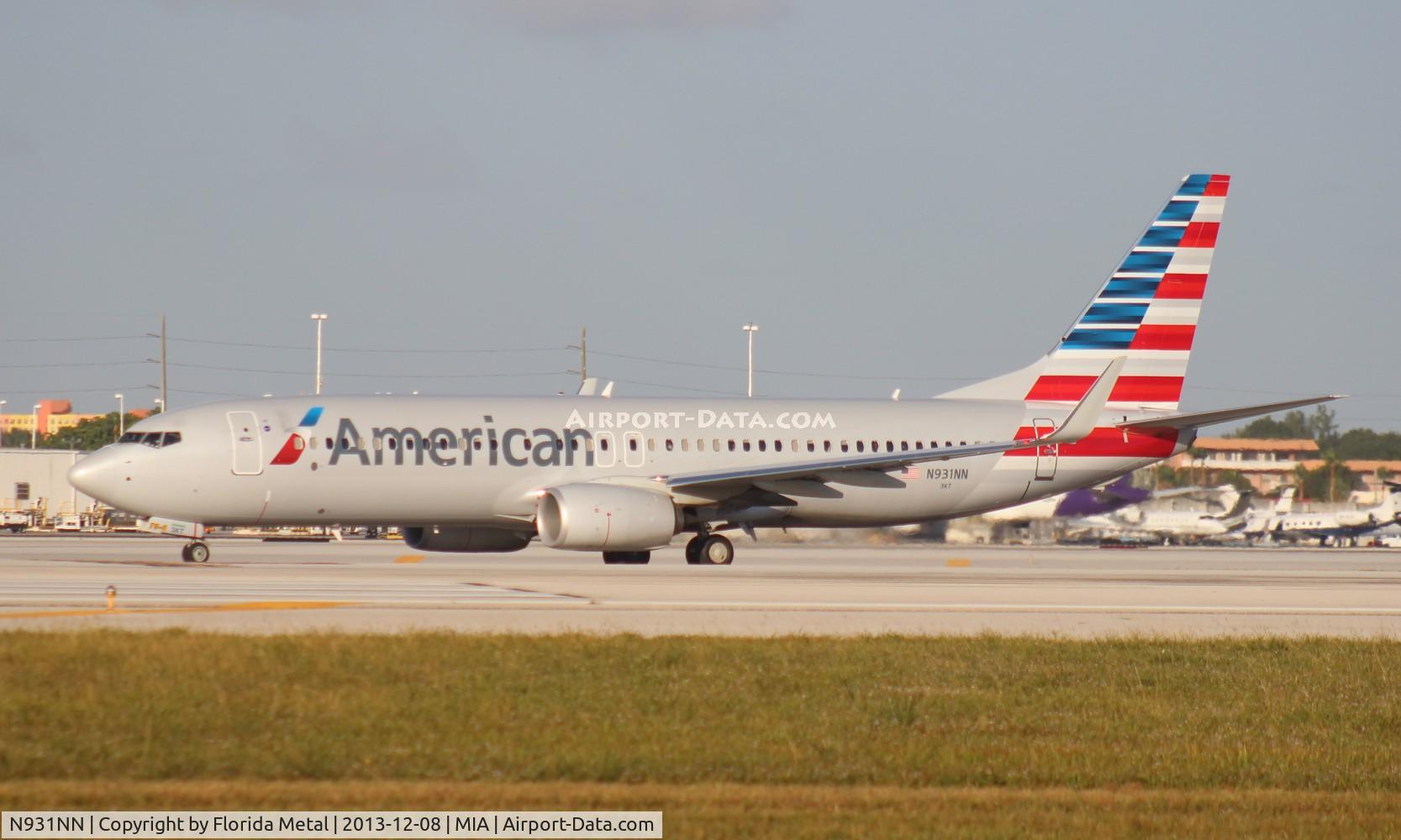 N931NN, 2013 Boeing 737-823 C/N 33230, American 737-800