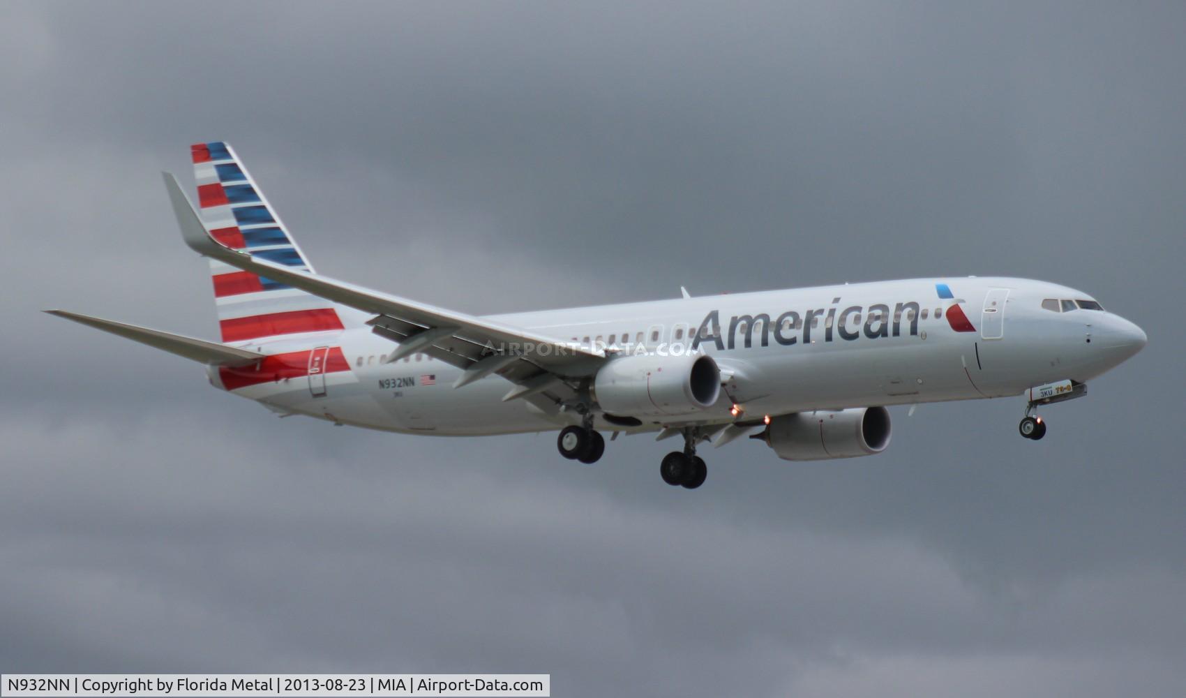 N932NN, 2013 Boeing 737-832 C/N 33488, American 737-800