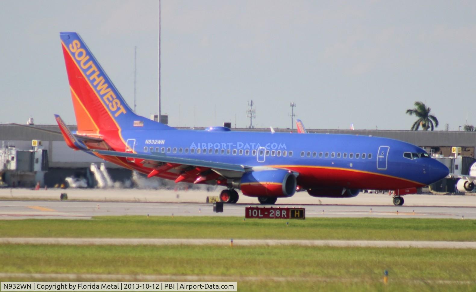 N932WN, 2009 Boeing 737-7H4 C/N 36639, Southwest 737-700