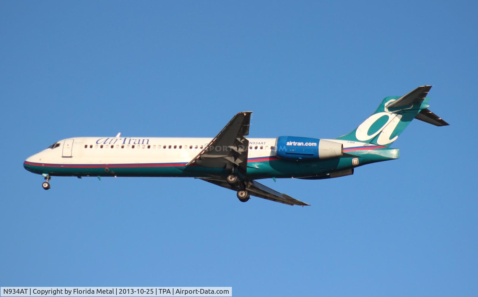 N934AT, 2000 Boeing 717-200 C/N 55070, Air Tran 717