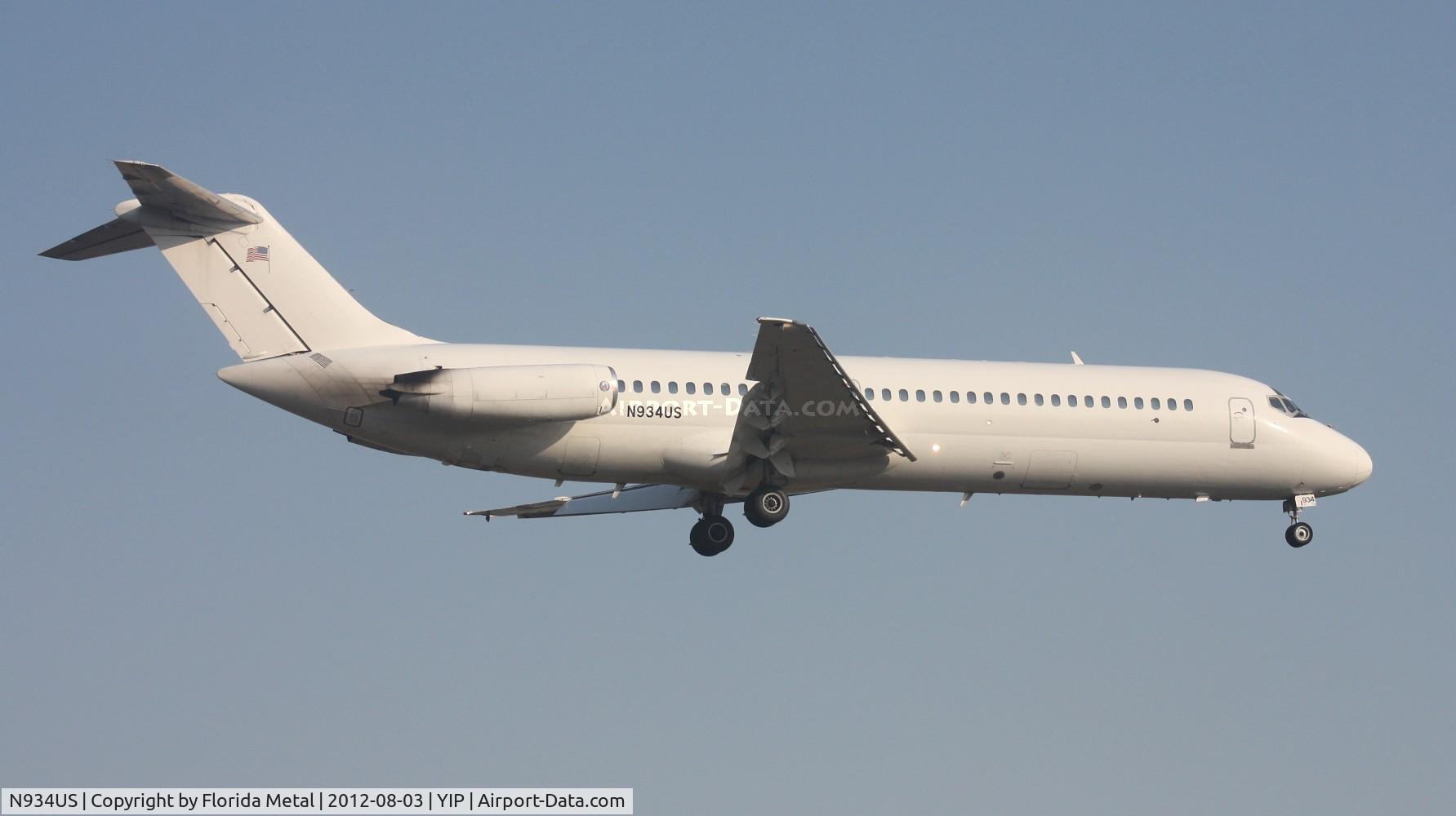 N934US, 1980 Douglas DC-9-34 C/N 48124, USA Jet DC-9-34