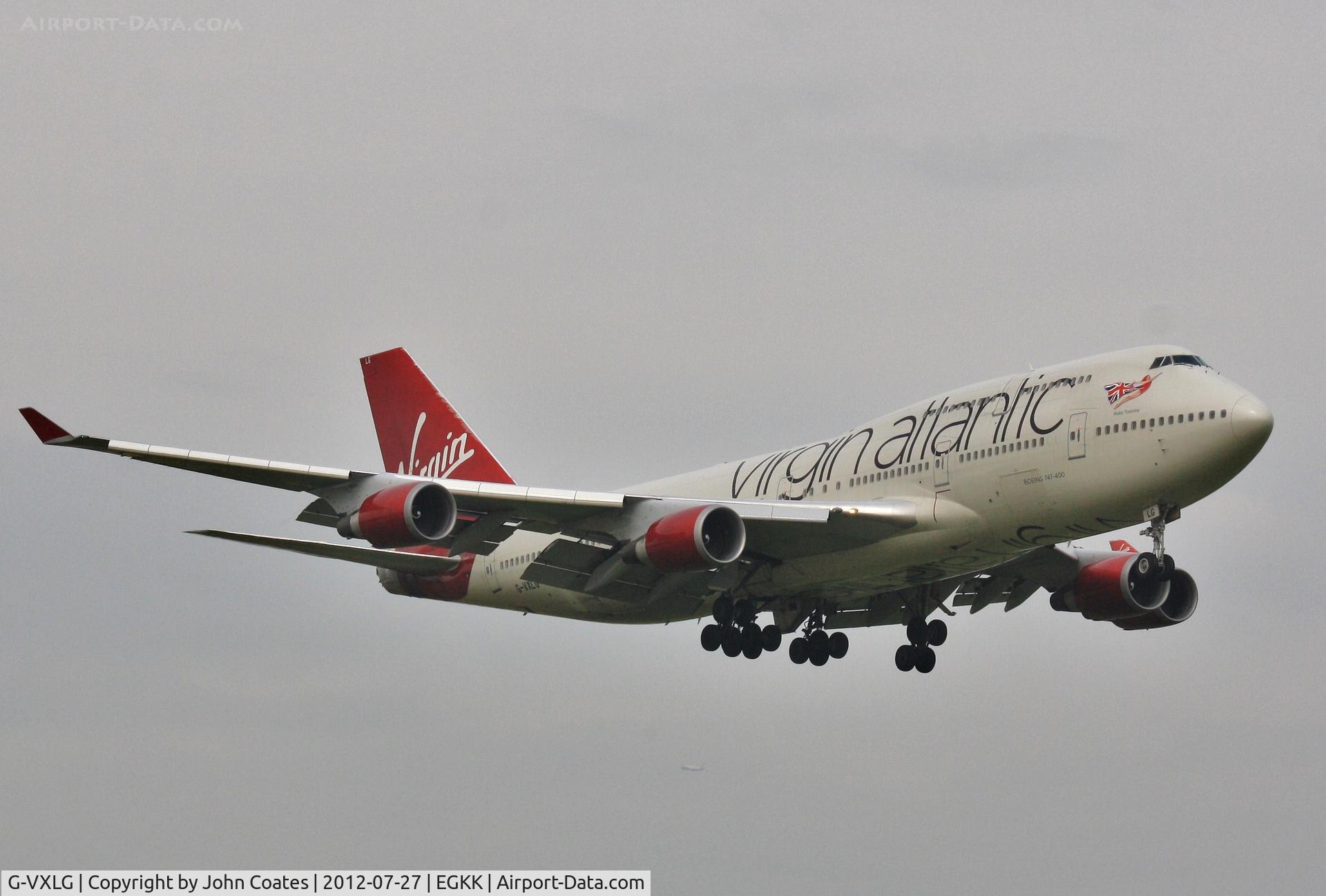 G-VXLG, 1998 Boeing 747-41R C/N 29406, Approach 08