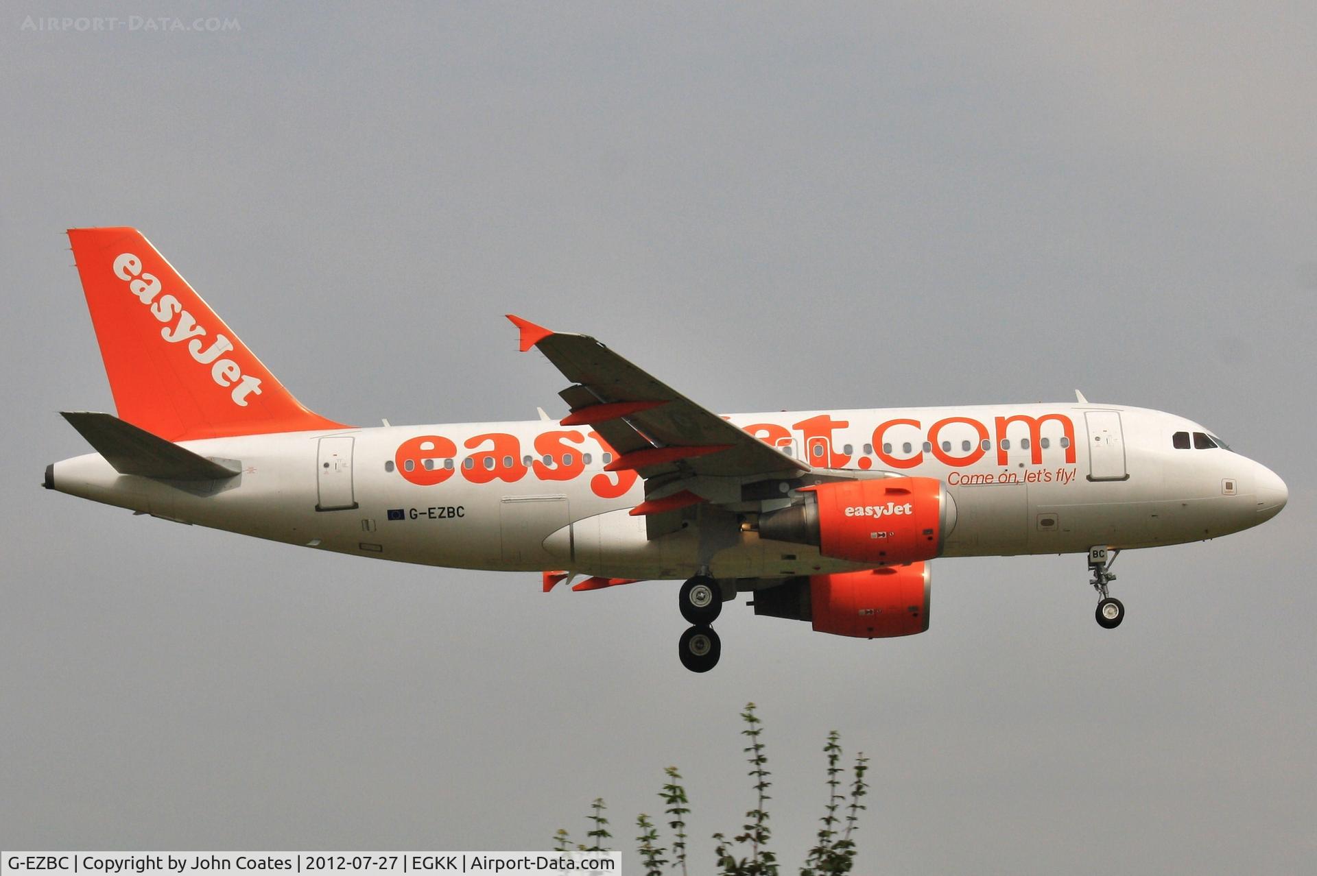 G-EZBC, 2006 Airbus A319-111 C/N 2866, Finals 08