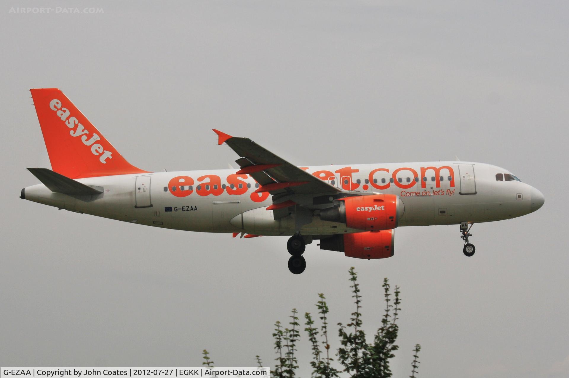 G-EZAA, 2006 Airbus A319-111 C/N 2677, Finals 08