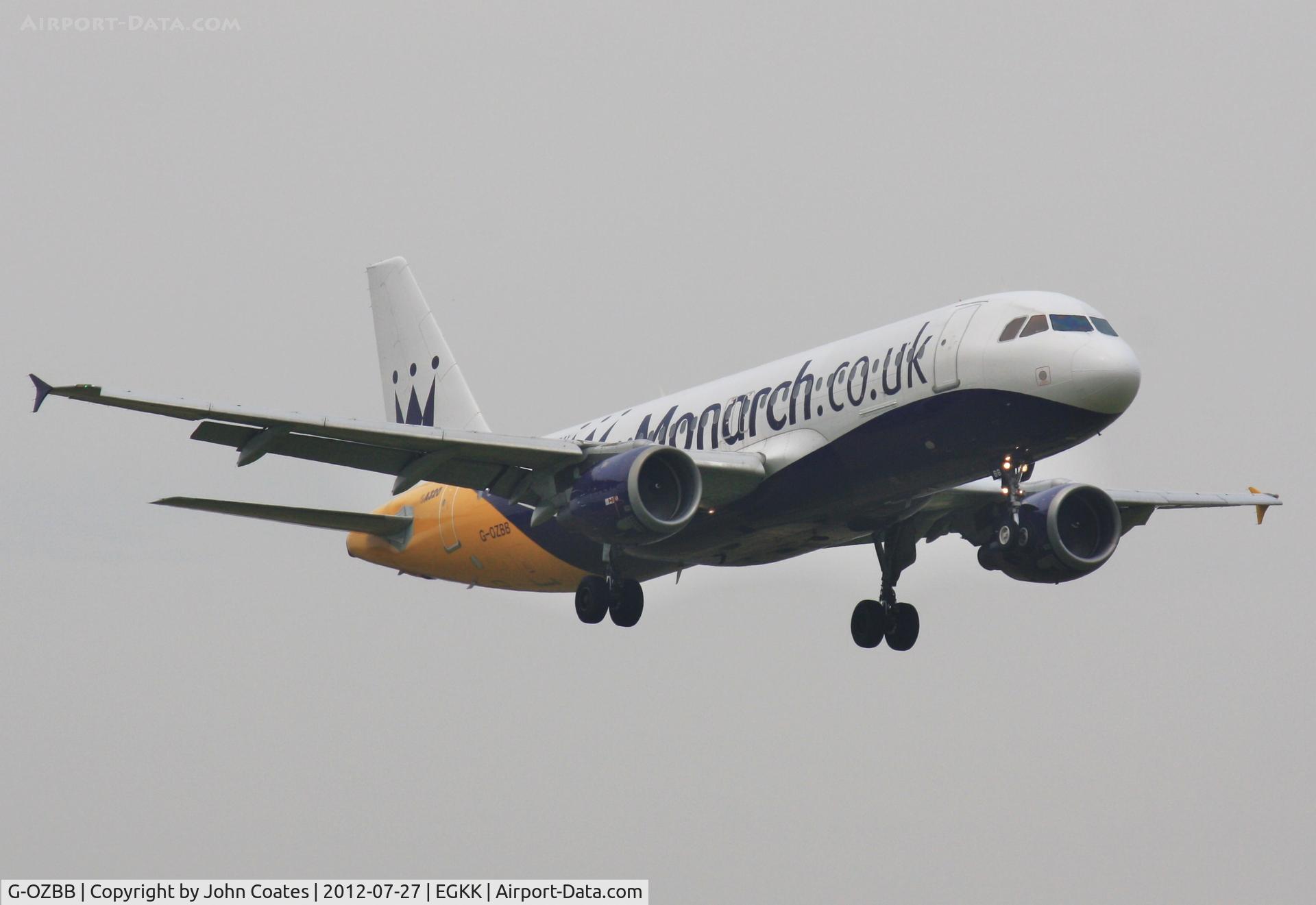 G-OZBB, 1994 Airbus A320-212 C/N 389, Approach 08